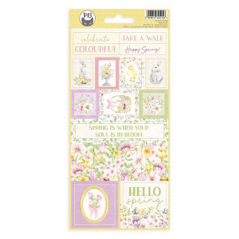 Set of cardboard stickers 10,5 x 22 cm - Piątek Trzynastego - Spring is Calling 02