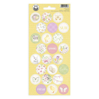 Set of paper stickers 10,5 x 22 cm - Piątek Trzynastego - Spring is Calling 03