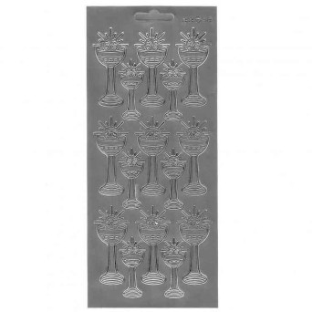 Stickers - Grail 419 Silver