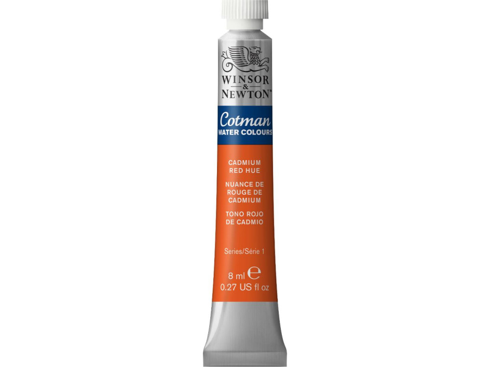 Farba akwarelowa Cotman - Winsor & Newton - Cadmium Red Hue, 8 ml