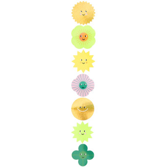 Stickers Suns, Shamrocks - Rico Design - 7 designs, 120 pcs.
