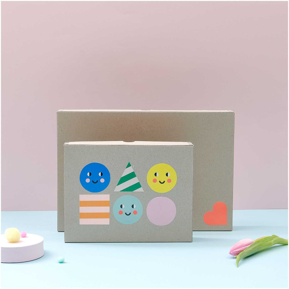 Stickers Shapes - Rico Design - 7 designs, 120 pcs.