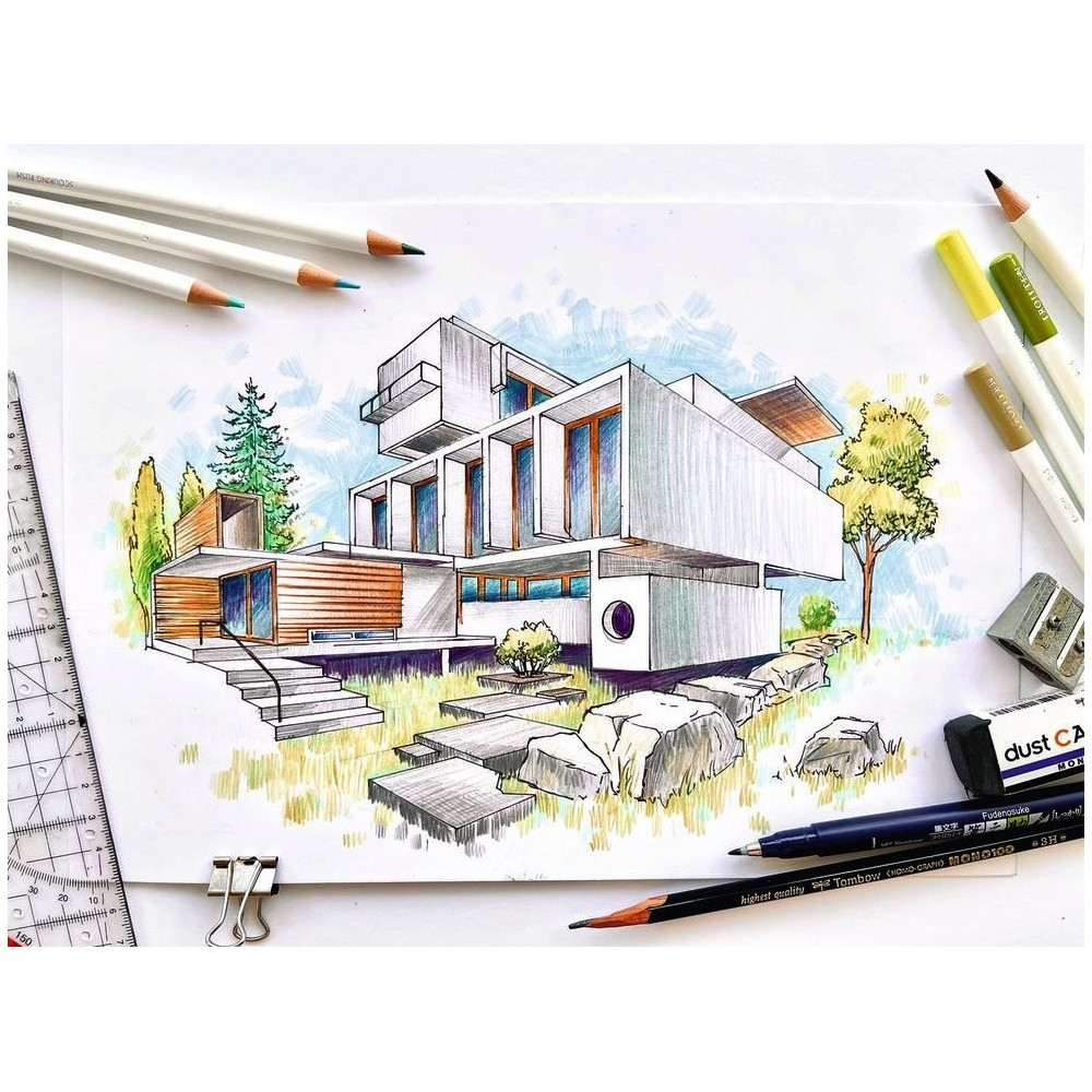 Kredka ołówkowa Irojiten - Tombow - P16, Mint Green