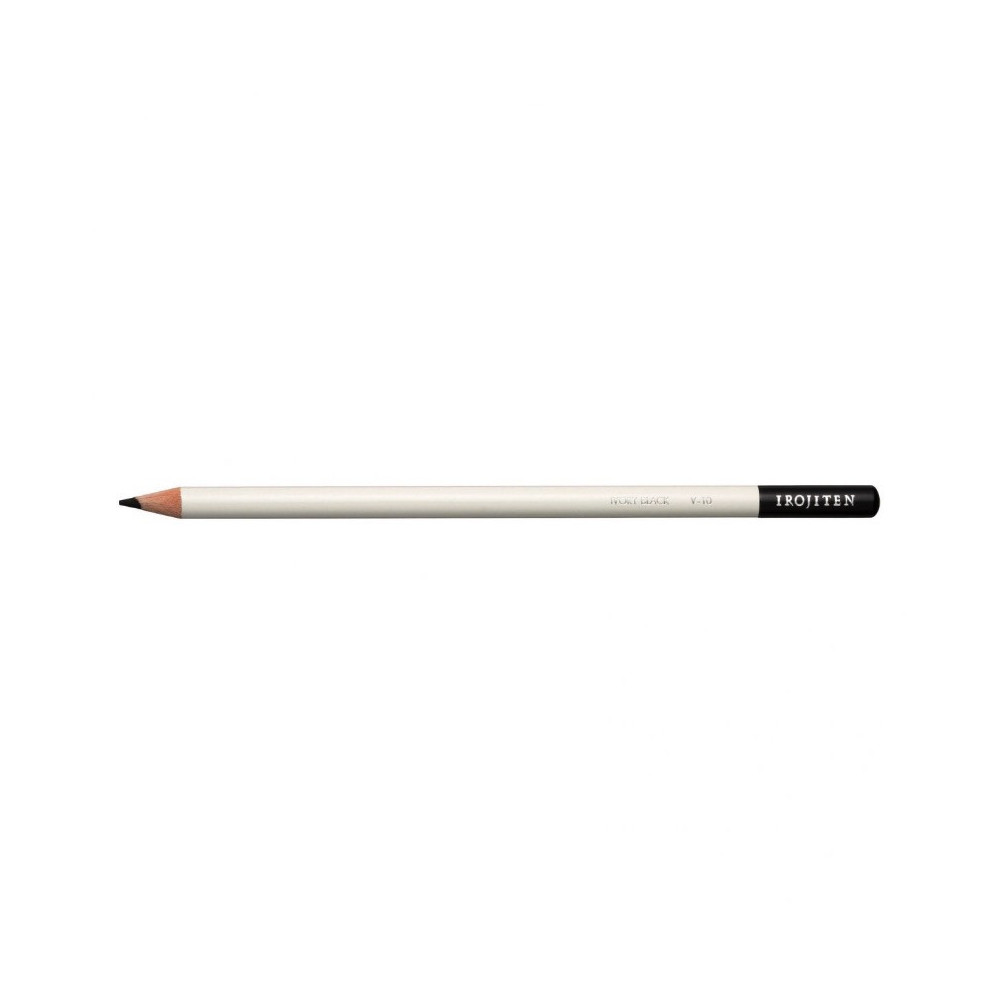 Kredka ołówkowa Irojiten - Tombow - V10, Ivory Black