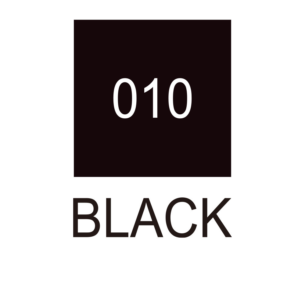 Pisak pędzelkowy Zig Clean Color Real Brush - Kuretake - 010, Black