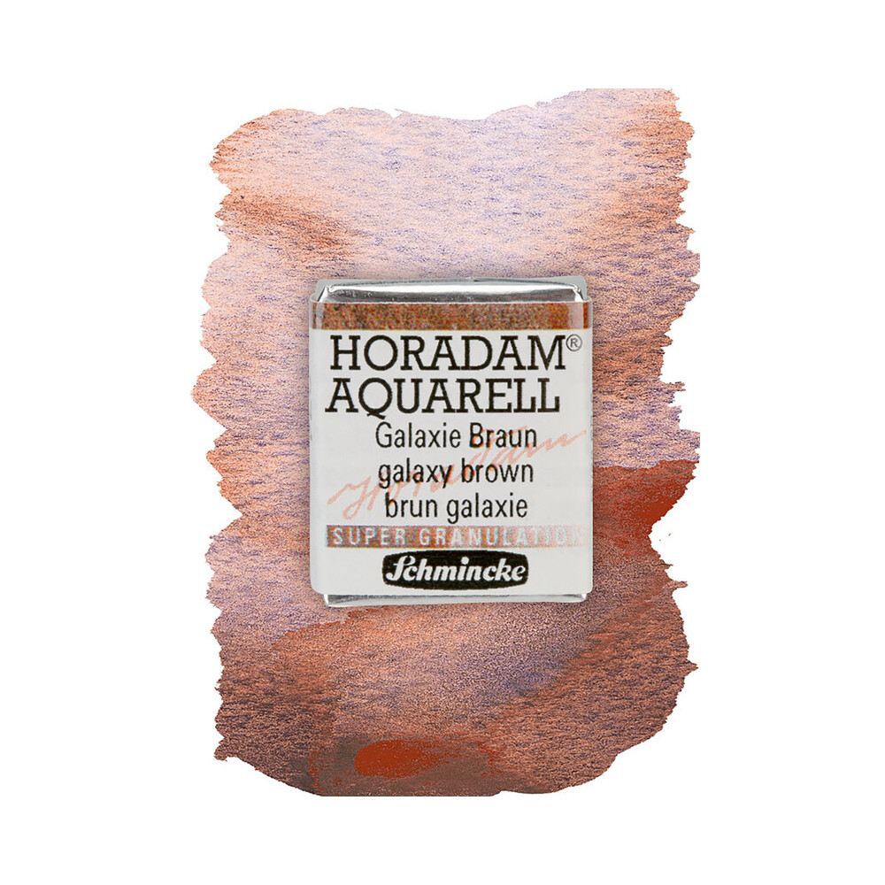 Horadam Aquarell watercolor paint - Schmincke - 974, Galaxy Brown