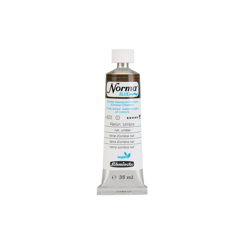 Farba olejna Norma Blue - Schmincke - 622, Natural Umber, 35 ml