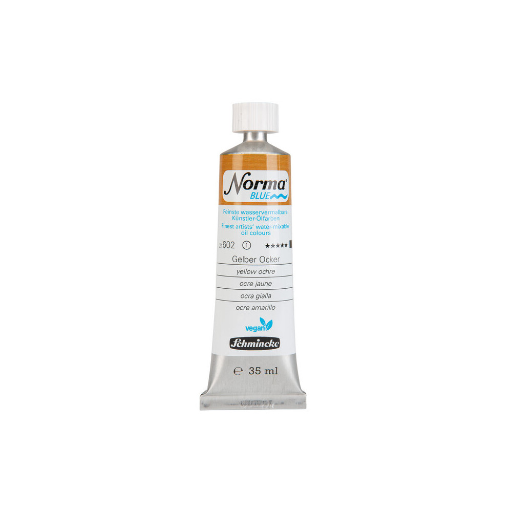 Farba olejna Norma Blue - Schmincke - 602, Yellow Ochre, 35 ml