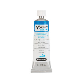 Farba olejna Norma Blue - Schmincke - 424, Azure Blue, 35 ml