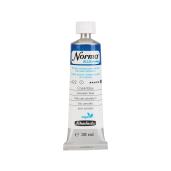 Farba olejna Norma Blue - Schmincke - 422, Cerulean Blue, 35 ml