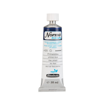 Farba olejna Norma Blue - Schmincke - 420, Phthalo Blue, 35 ml