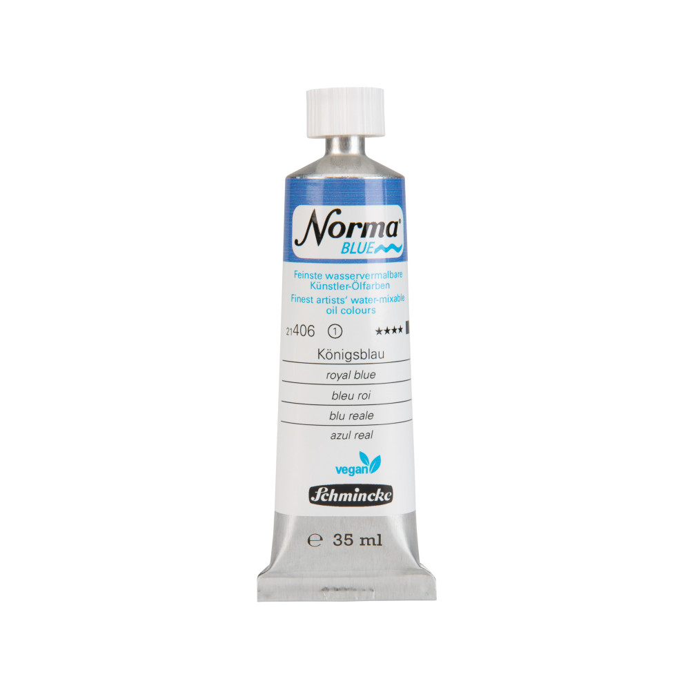 Farba olejna Norma Blue - Schmincke - 406, Royal Blue, 35 ml