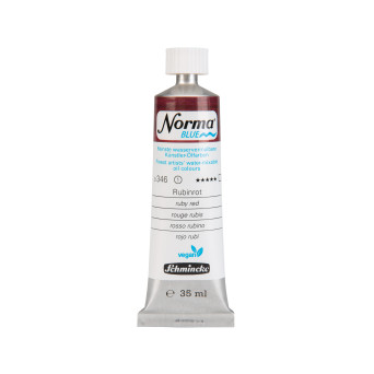 Farba olejna Norma Blue - Schmincke - 346, Ruby Red, 35 ml