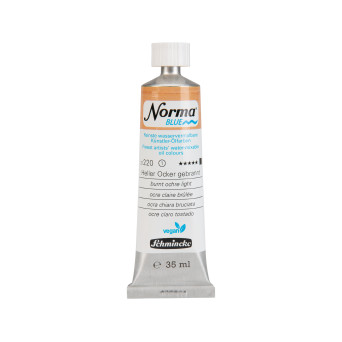 Farba olejna Norma Blue - Schmincke - 220, Burnt Ochre Light, 35 ml