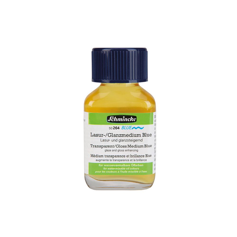 Glaze and gloss medium for Norma Blue oil paints - Schmincke - 60 ml