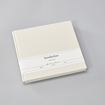 Guest book Heritage Line, Wedding Edition - Semikolon - Chamois, 180 pages