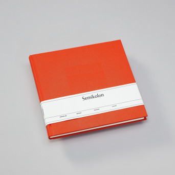 Księga gości Heritage Line - Semikolon - Orange, 180 stron