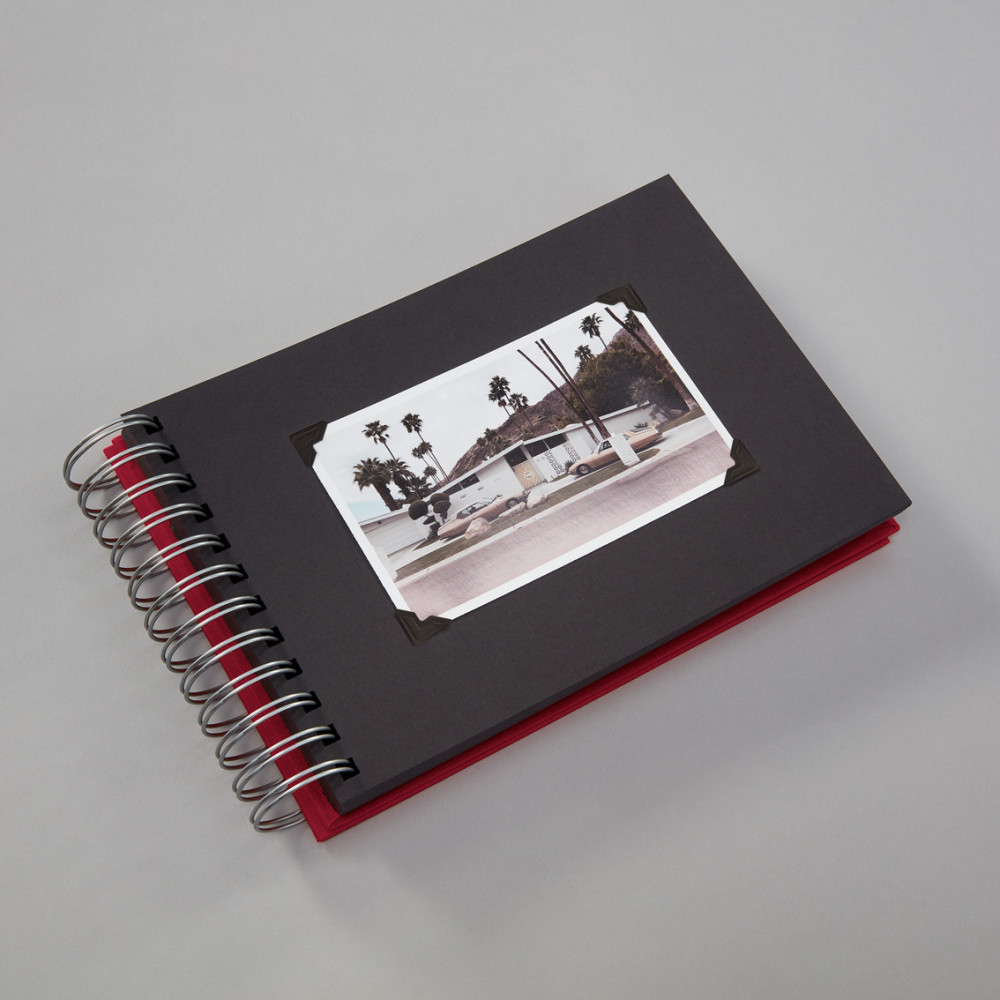 Self-adhesive photo corners - Semikolon - Black, 252 pcs.