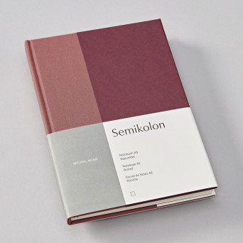 Notebook Natural Affair, A5 - Semikolon - Blossom, dotted, 176 pages