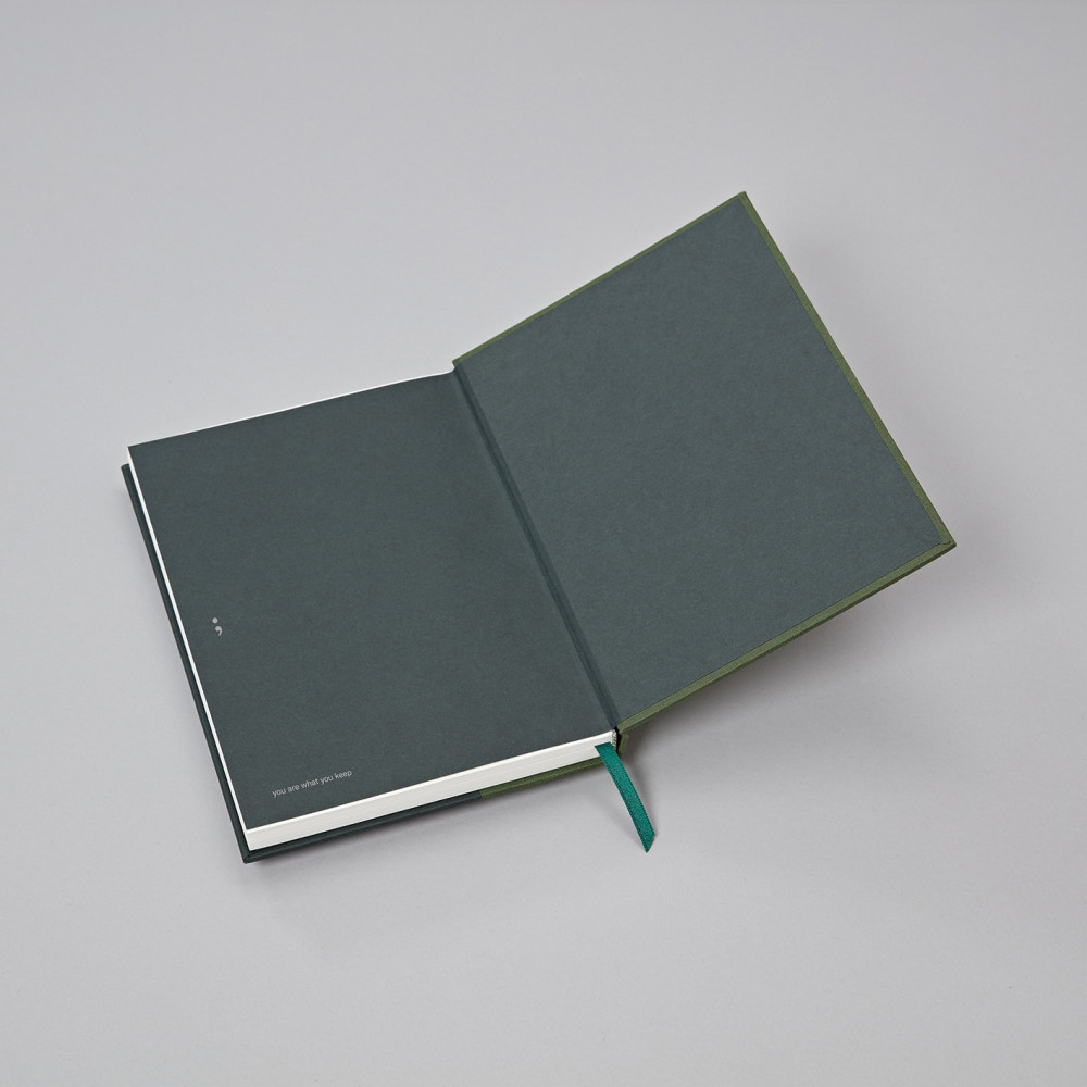 Notebook Natural Affair, A5 - Semikolon - Botanic, dotted, 176 pages