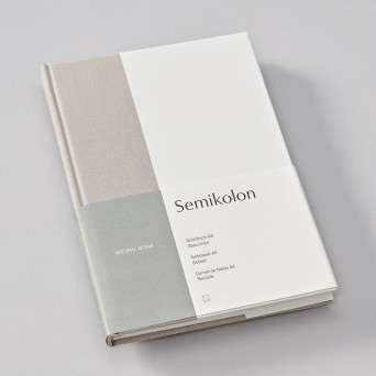 Notebook Natural Affair, A5 - Semikolon - Desert, dotted, 176 pages