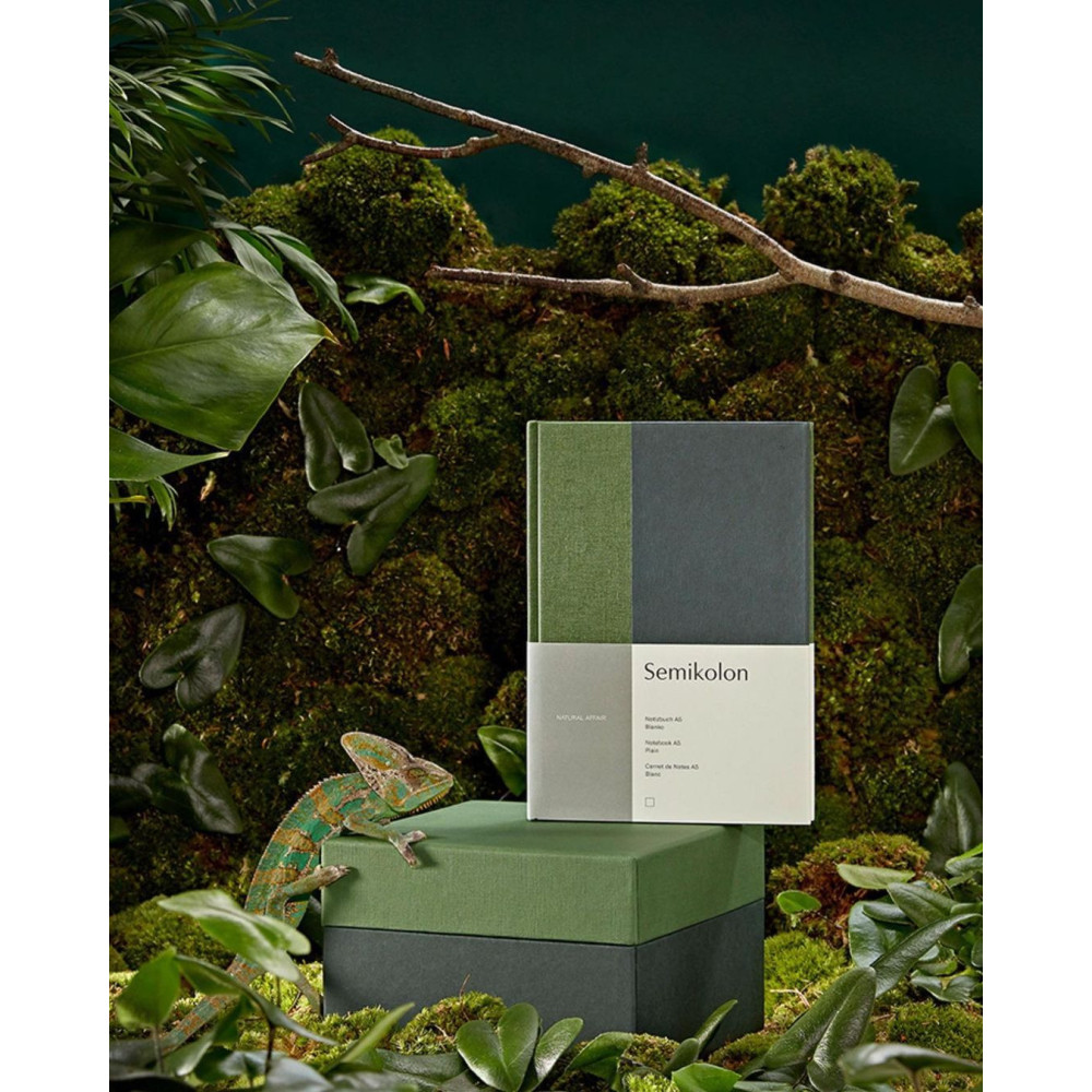 Notebook Natural Affair, A5 - Semikolon - Botanic, dotted, 176 pages