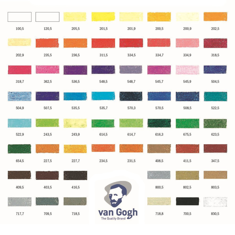 Pastel olejna - Van Gogh - 717,7, Cold Grey