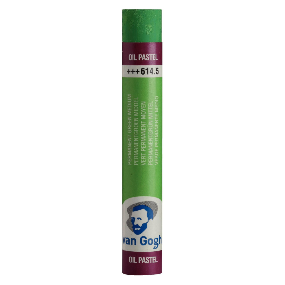 Oil pastels - Van Gogh - 614.5, Permanent Green Medium
