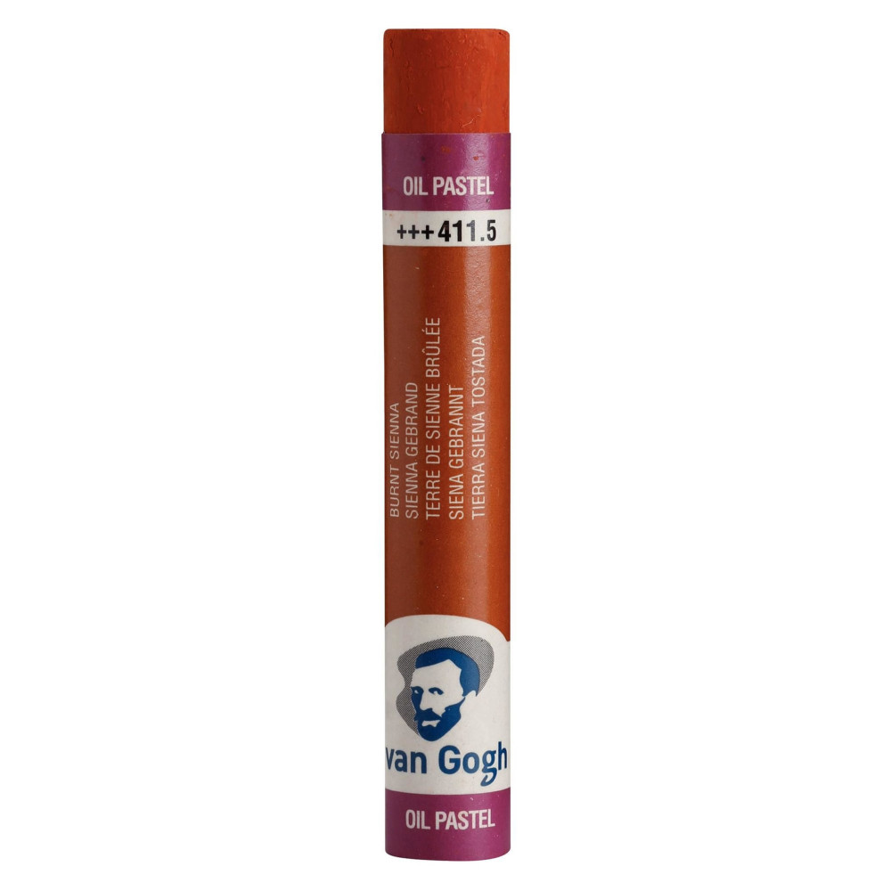 Oil pastels - Van Gogh - 411.5, Burnt Sienna