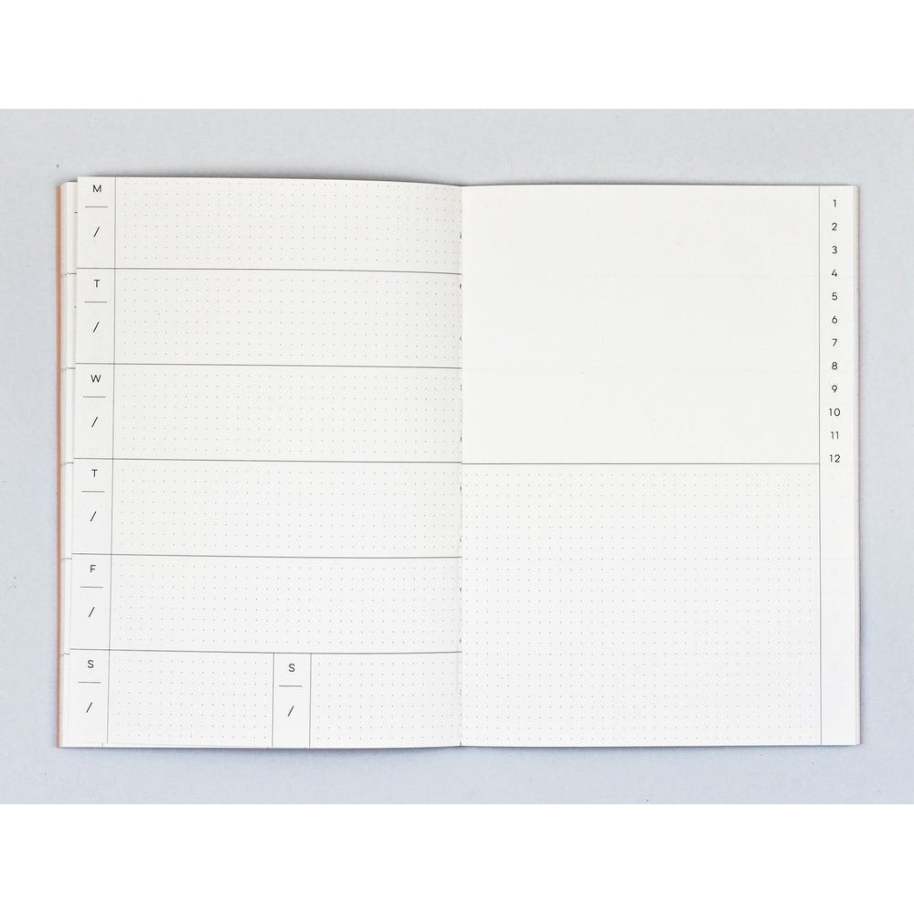 Weekly planner Overlay Flowers no. 1, A5 - The Completist. - 90 g/m2