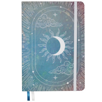 Notebook Celestial, B5 - Devangari - dotted, softcover, 120 g/m2