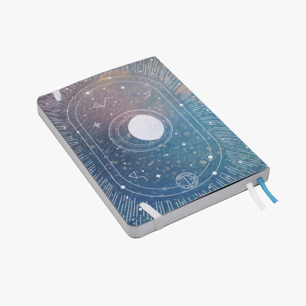 Notes Celestial, B5 - Devangari - w kropki, miękka okładka, 120 g/m2