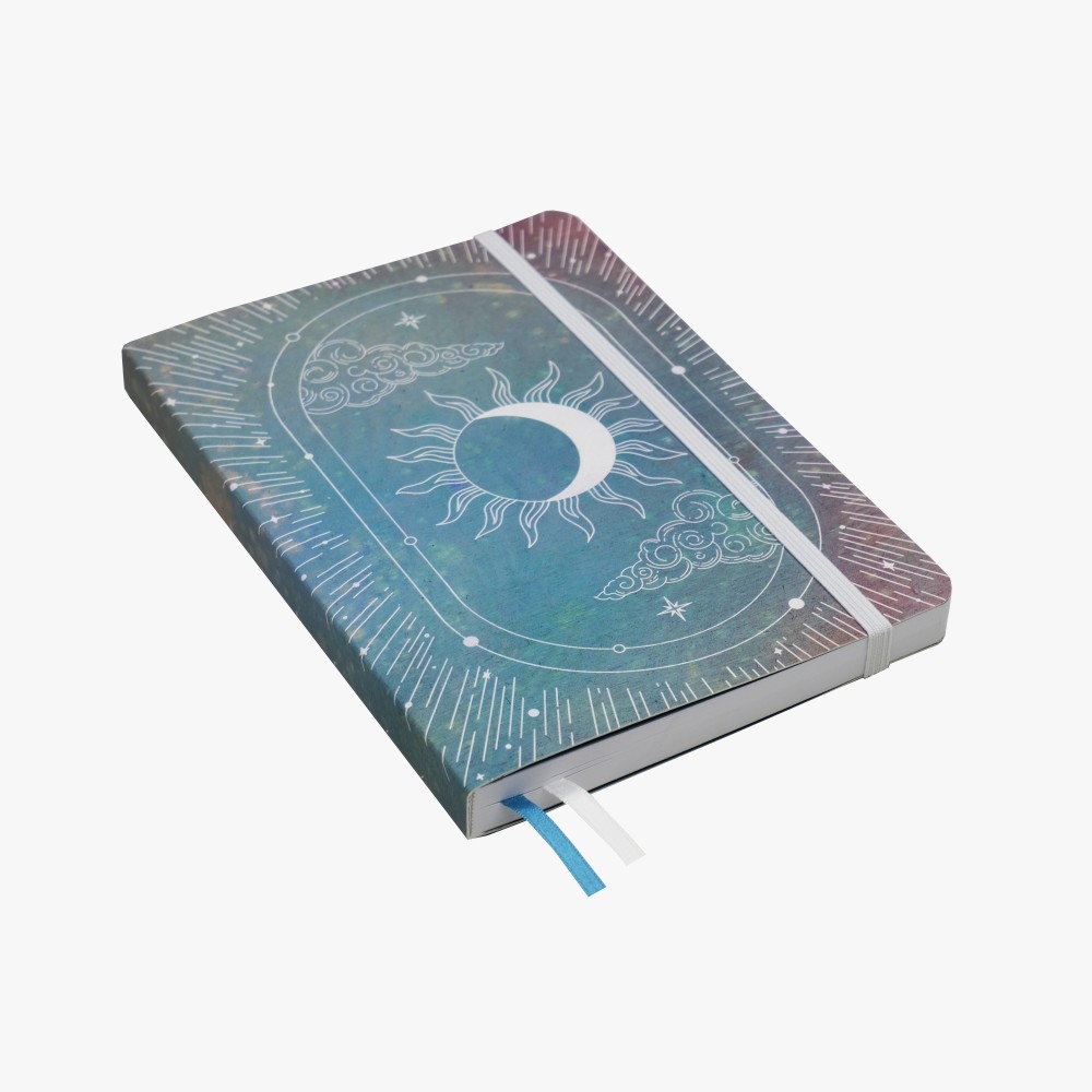 Notes Celestial, B5 - Devangari - w kropki, miękka okładka, 120 g/m2