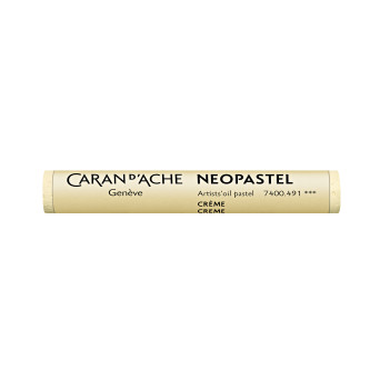 Neopastel Artists' oil pastel - Caran d'Ache - 491, Cream