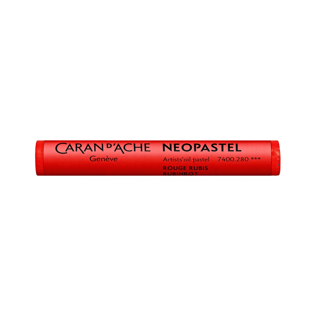 Neopastel Artists' oil pastel - Caran d'Ache - 280, Ruby Red