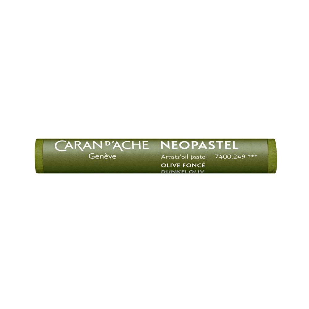 Neopastel Artists' oil pastel - Caran d'Ache - 249, Olive