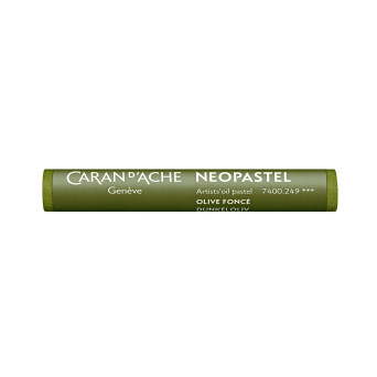 Neopastel Artists' oil pastel - Caran d'Ache - 249, Olive
