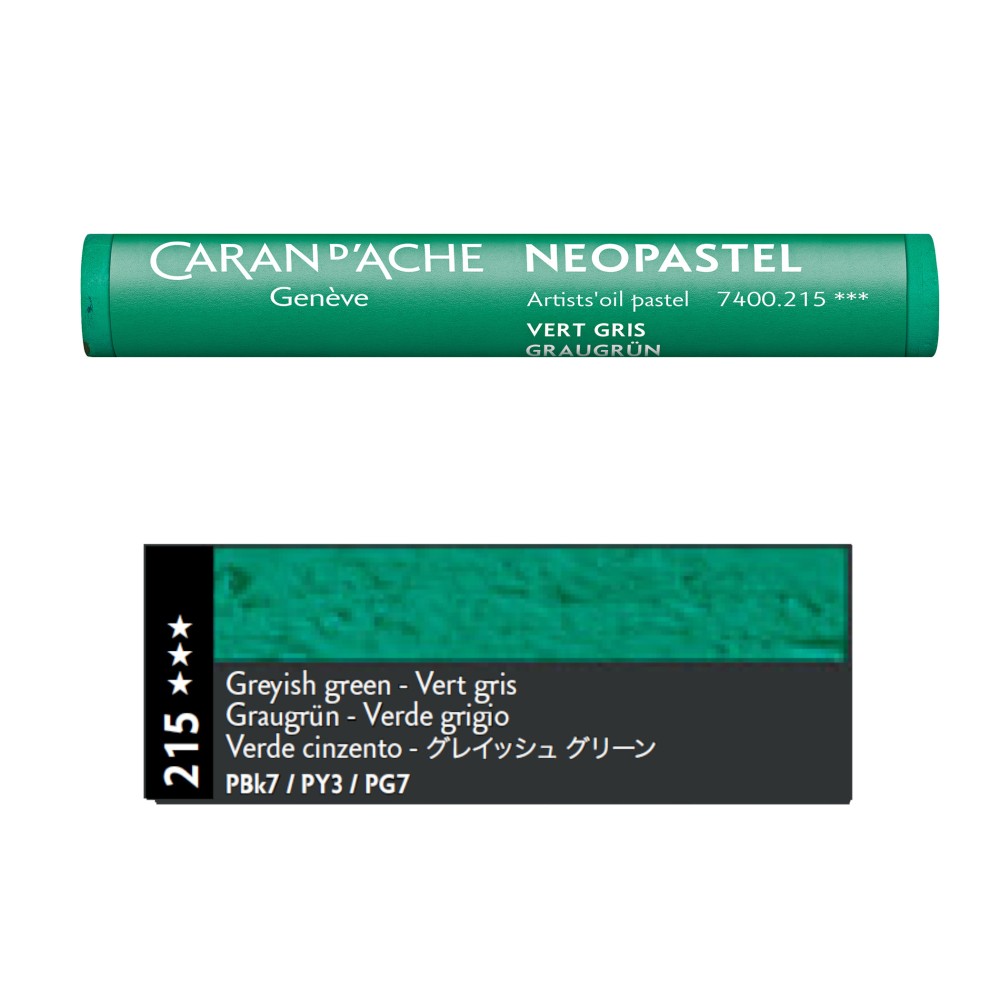 Pastel olejna Neopastel - Caran d'Ache - 215, Greyish Green