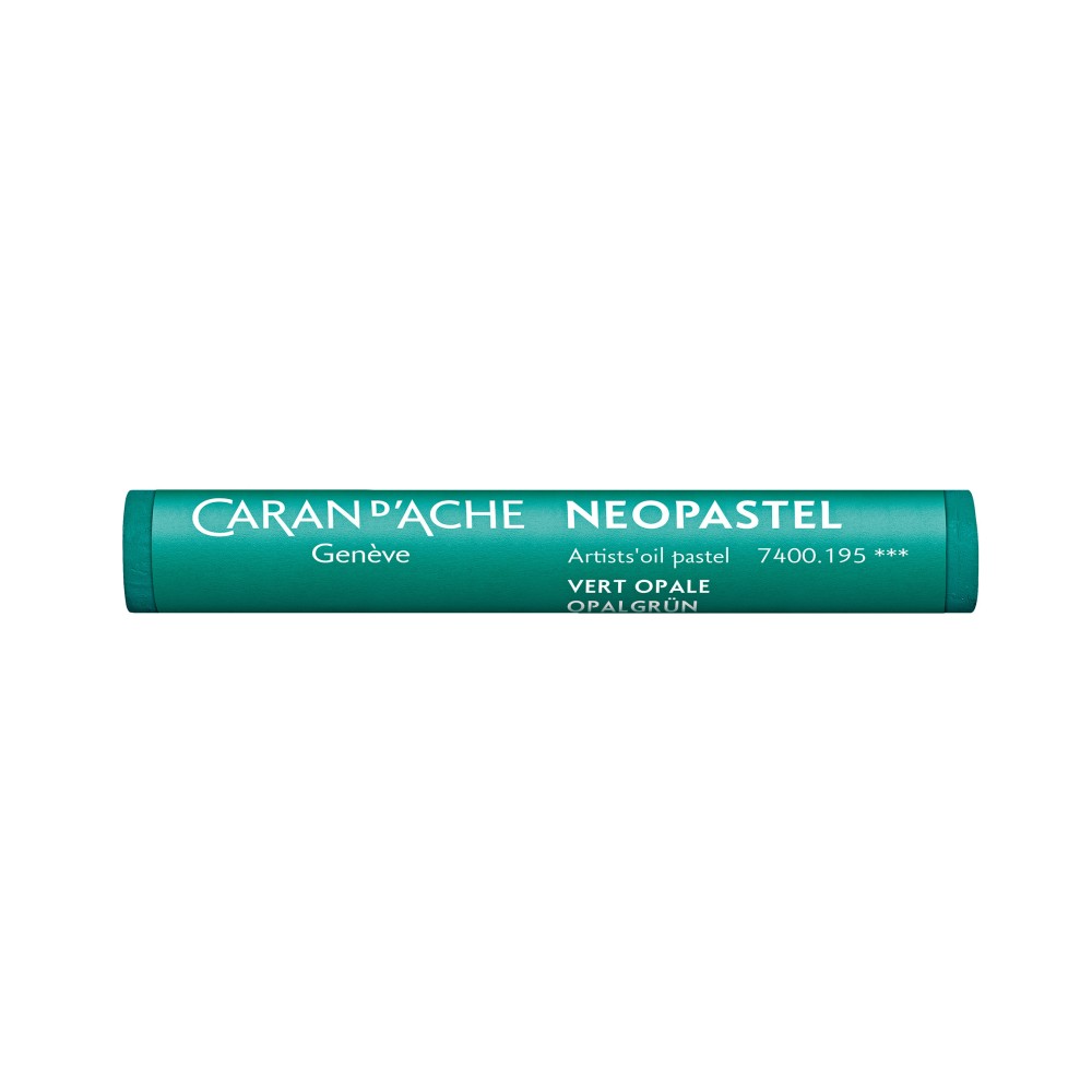 Neopastel Artists' oil pastel - Caran d'Ache - 195, Opaline Green