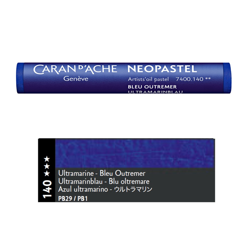 Pastel olejna Neopastel - Caran d'Ache - 140, Ultramarine