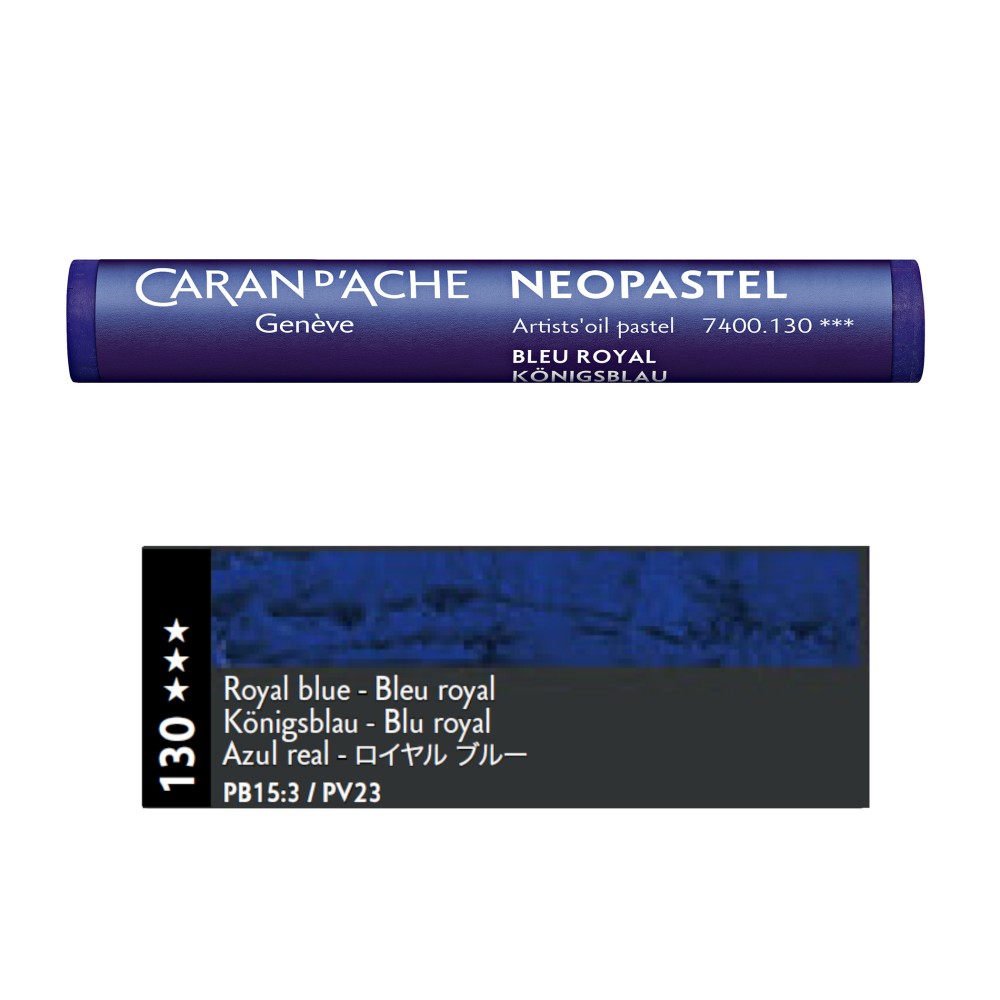 Pastel olejna Neopastel - Caran d'Ache - 130, Royal Blue