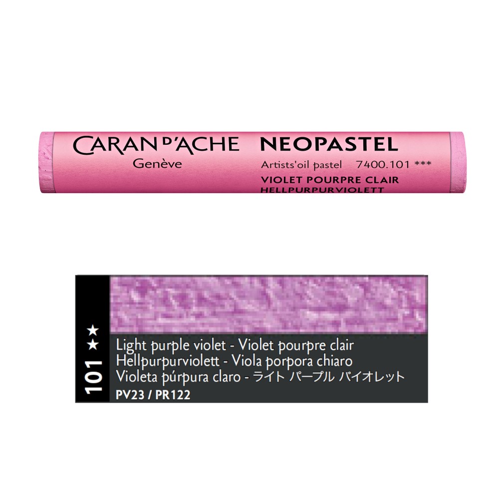 Pastel olejna Neopastel - Caran d'Ache - 101, Light Purple Violet