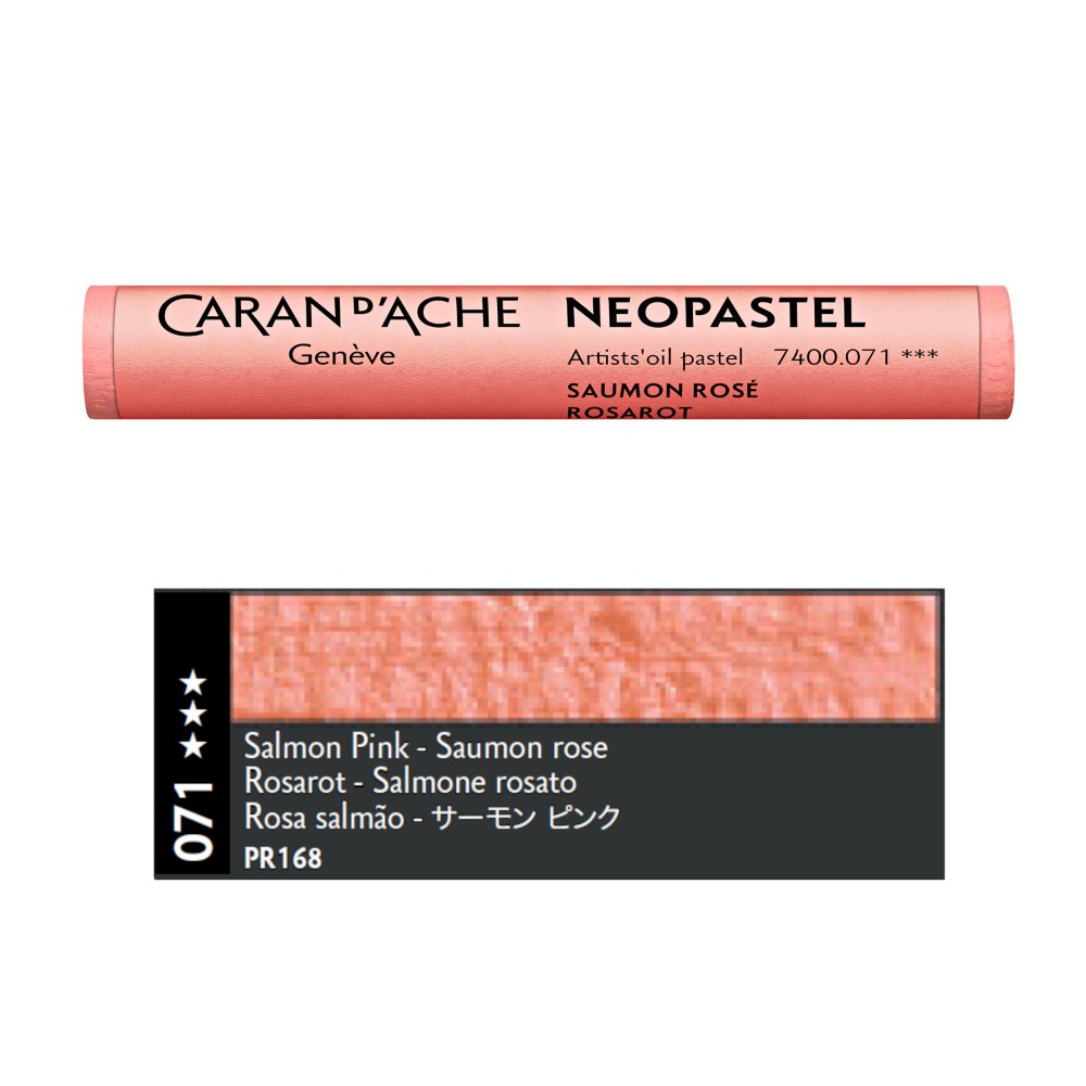 Pastel olejna Neopastel - Caran d'Ache - 071, Salmon Pink