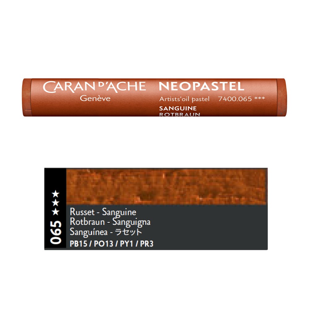 Neopastel Artists' oil pastel - Caran d'Ache - 065, Russet