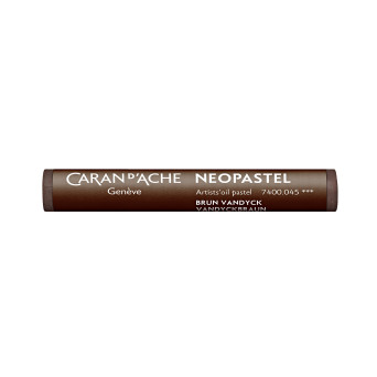 Neopastel Artists' oil pastel - Caran d'Ache - 045, Vandycke Brown