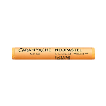 Neopastel Artists' oil pastel - Caran d'Ache - 031, Orangish Yellow