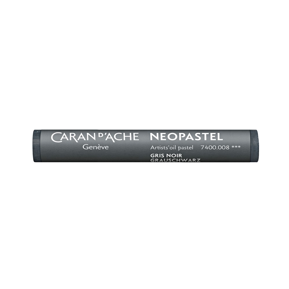 Pastel olejna Neopastel - Caran d'Ache - 008, Greyish Black