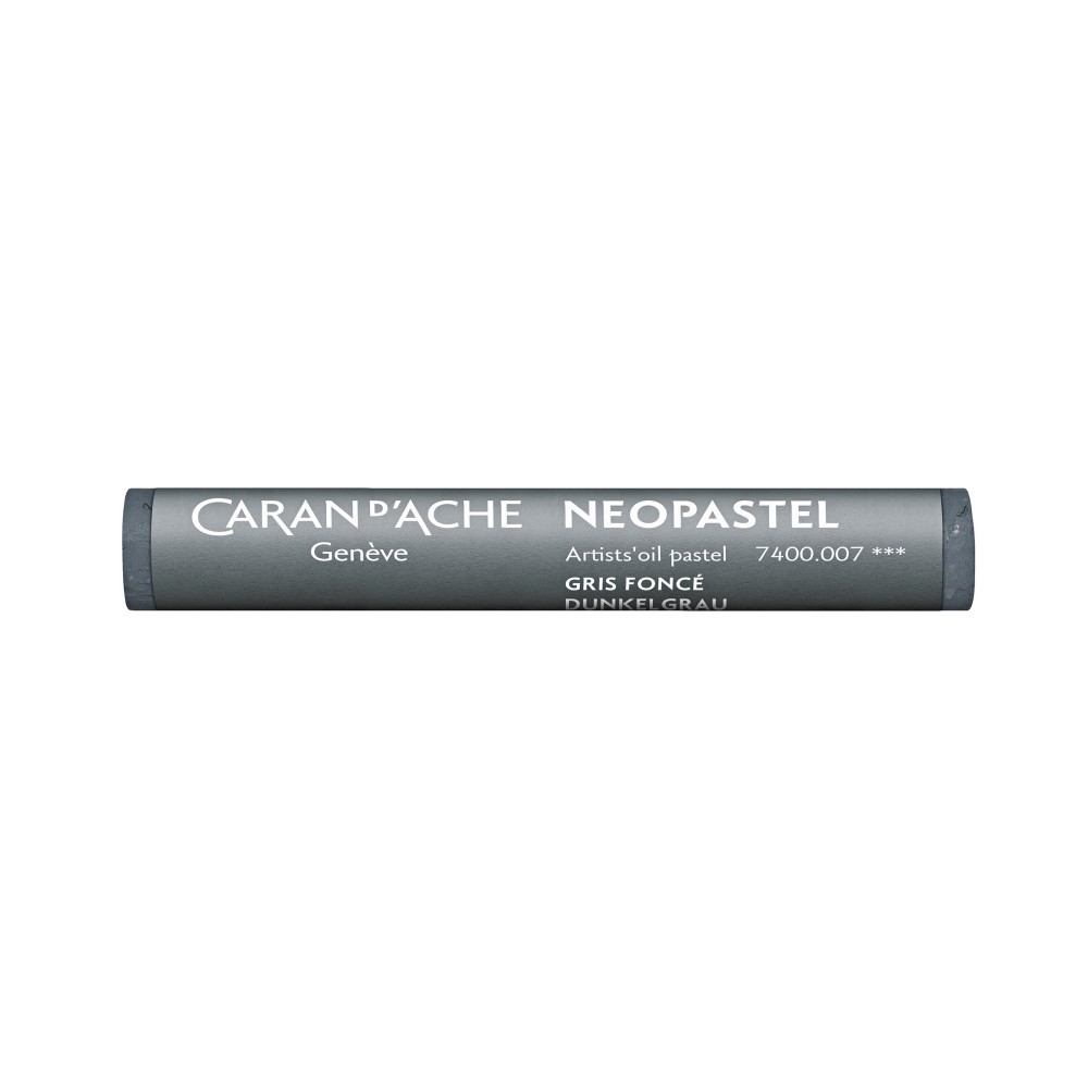 Pastel olejna Neopastel - Caran d'Ache - 007, Dark Grey