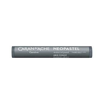 Pastel olejna Neopastel - Caran d'Ache - 007, Dark Grey