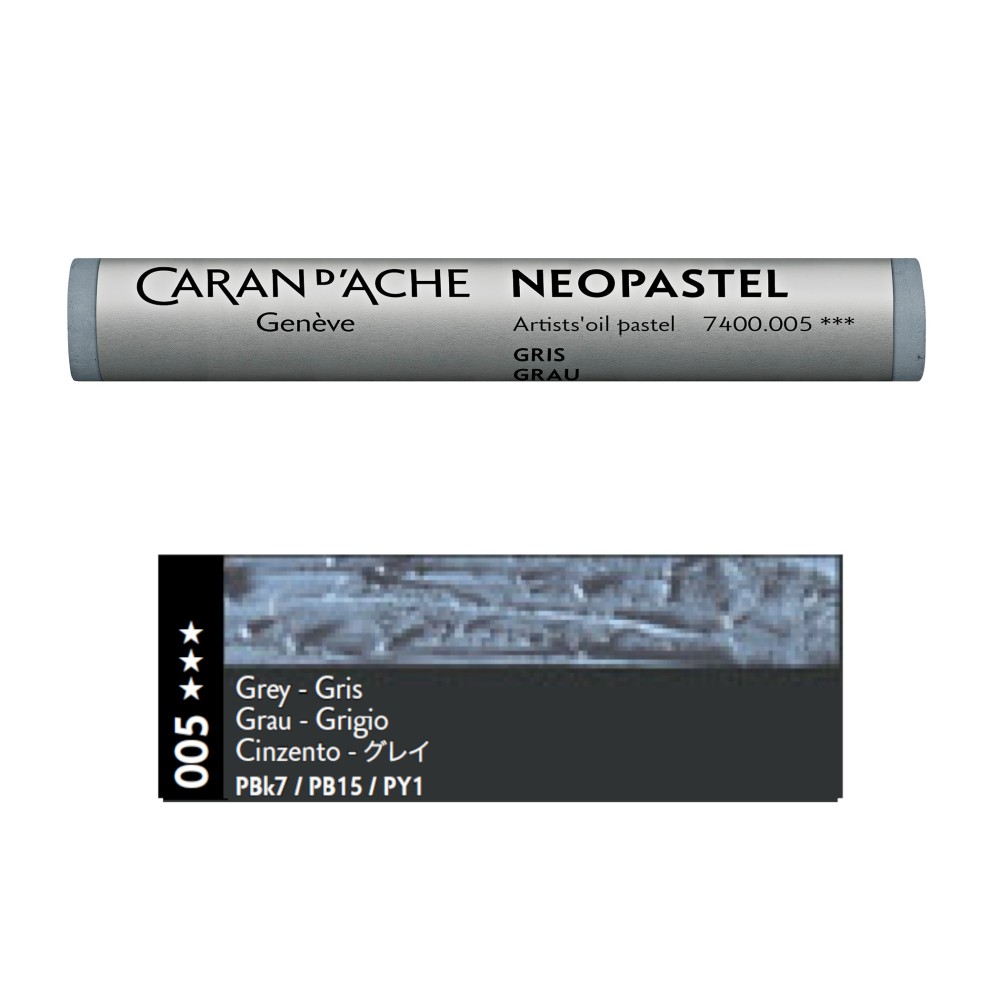 Pastel olejna Neopastel - Caran d'Ache - 005, Grey